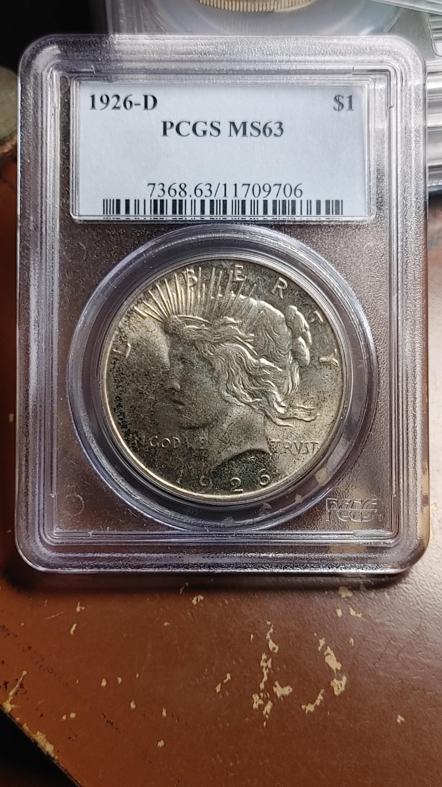 1926 D Peace Silver Dollar $1  PCGS MS63                                    5688