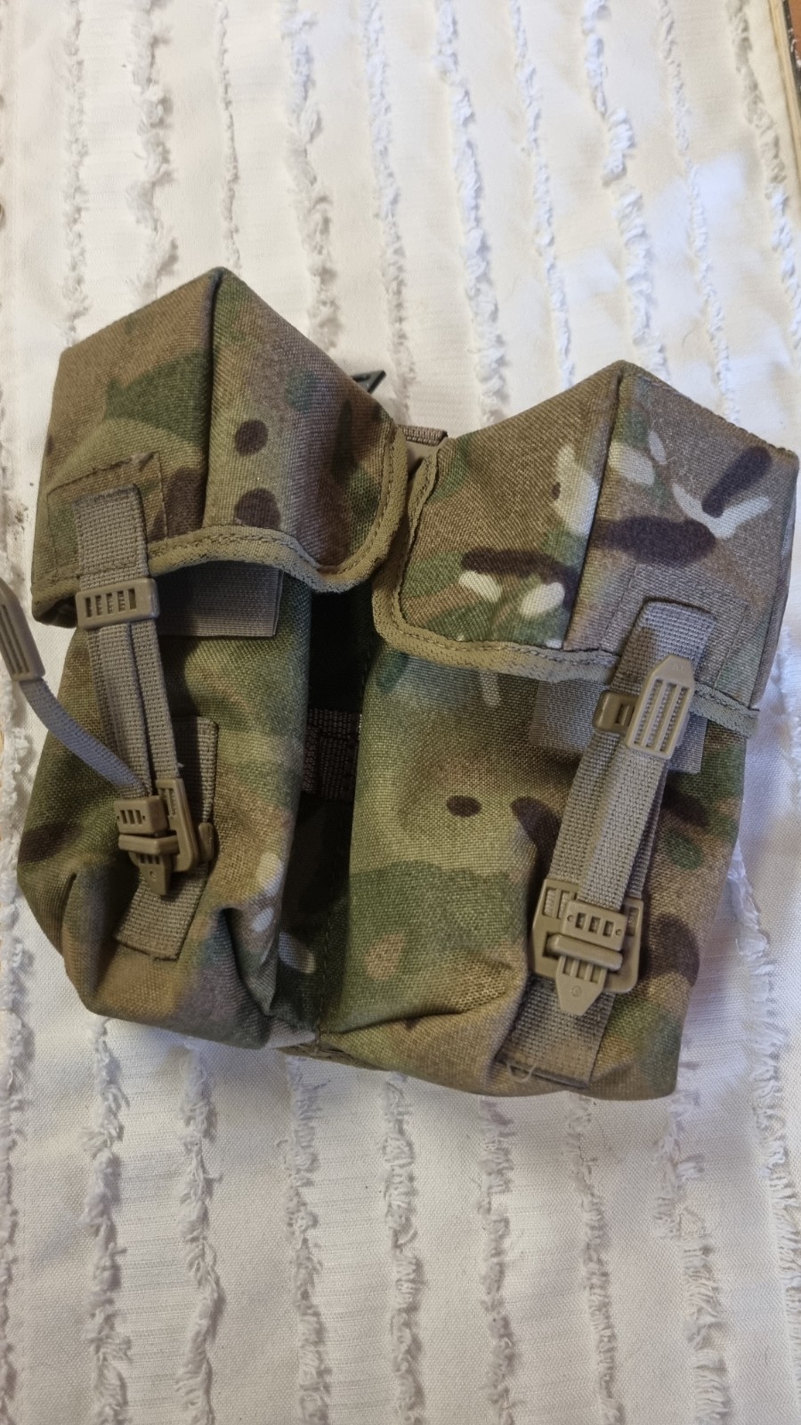 British Army Double Ammunition Pouch 2016 Camouflage