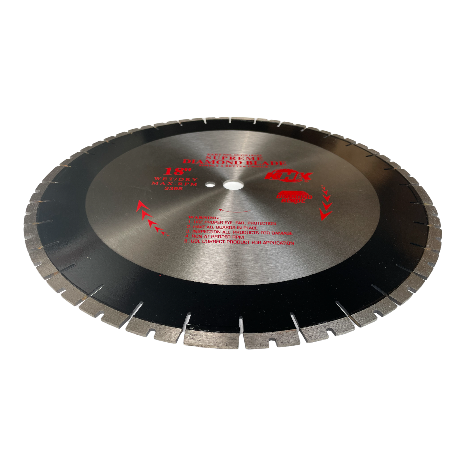 16'' 18" Diamond Saw Blade Cutting Cured Green Concrete Stone Asphalt Bricks