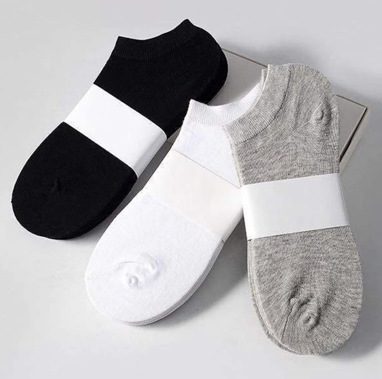 Women's Low Cut Socks,6-Pair Ankle No Show Athletic Short, Black, Size Large