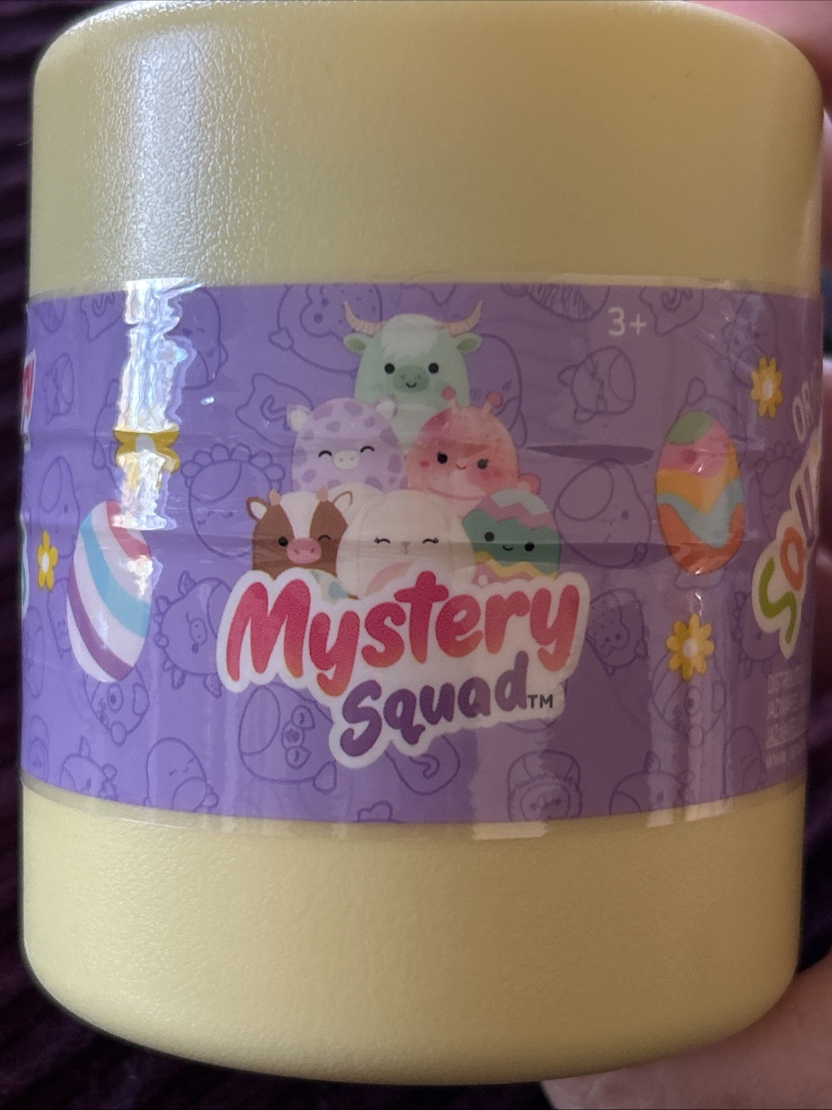 Squishmallows 4” Spring Easter Mystery Yellow Capsule Plush New Sealed 2023