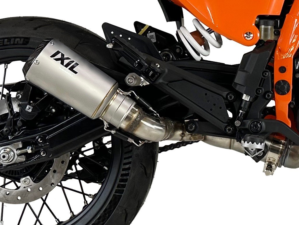 IXIL RC STAINLESS STEEL MUFFLER KTM 390 ADVENTURE / ENDURO / SMC 2025 / 2026 ...