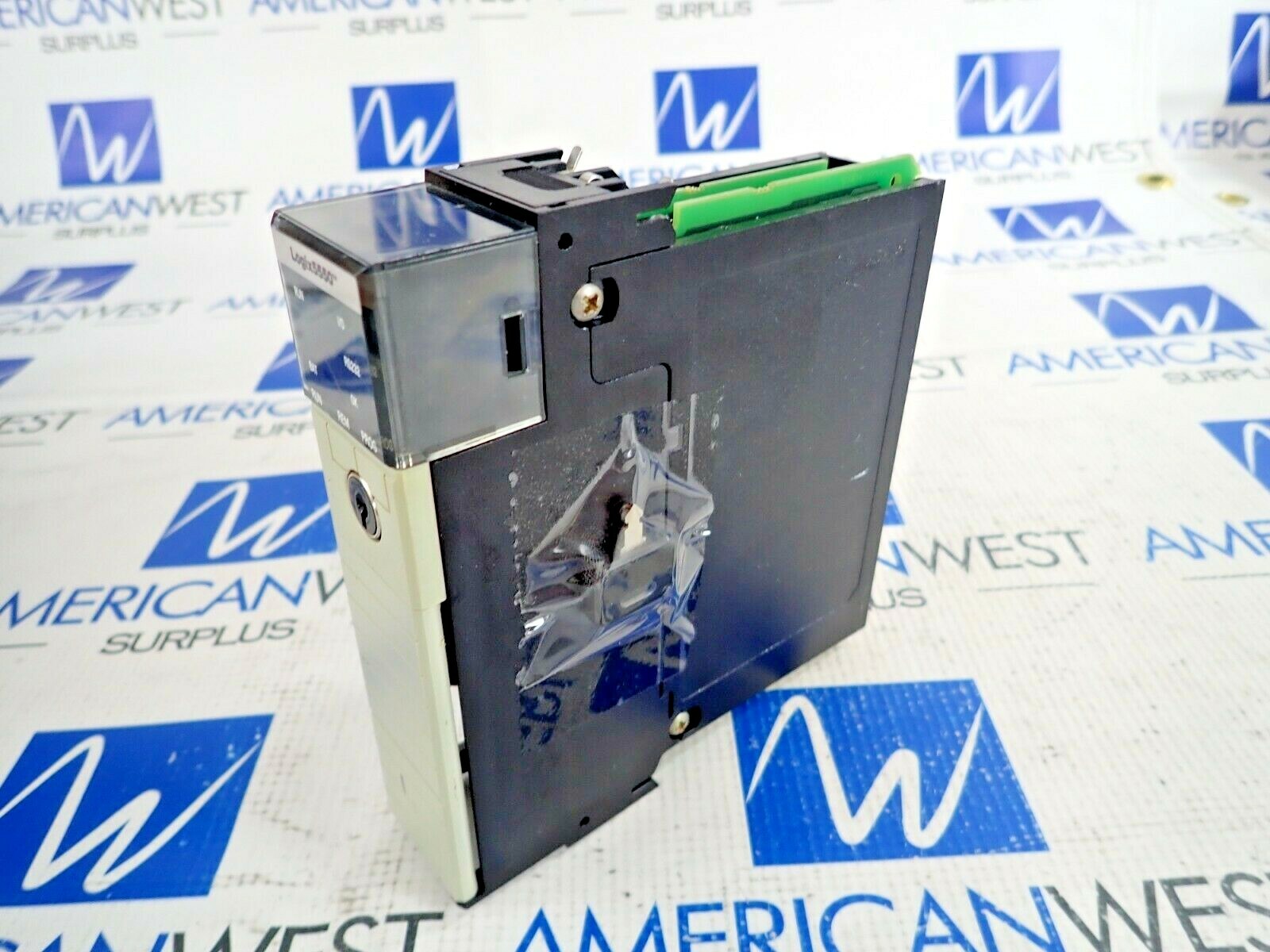 ALLEN BRADLEY 1756-L1/A LOGIC 5550 PROCESSOR UNIT 1756-M2/A 1M BYTE MEMORY EXPAN