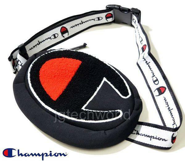 New Men Women Champion Prime Fashion Fanny Sling Shoulder Waist Bag Black CH1028