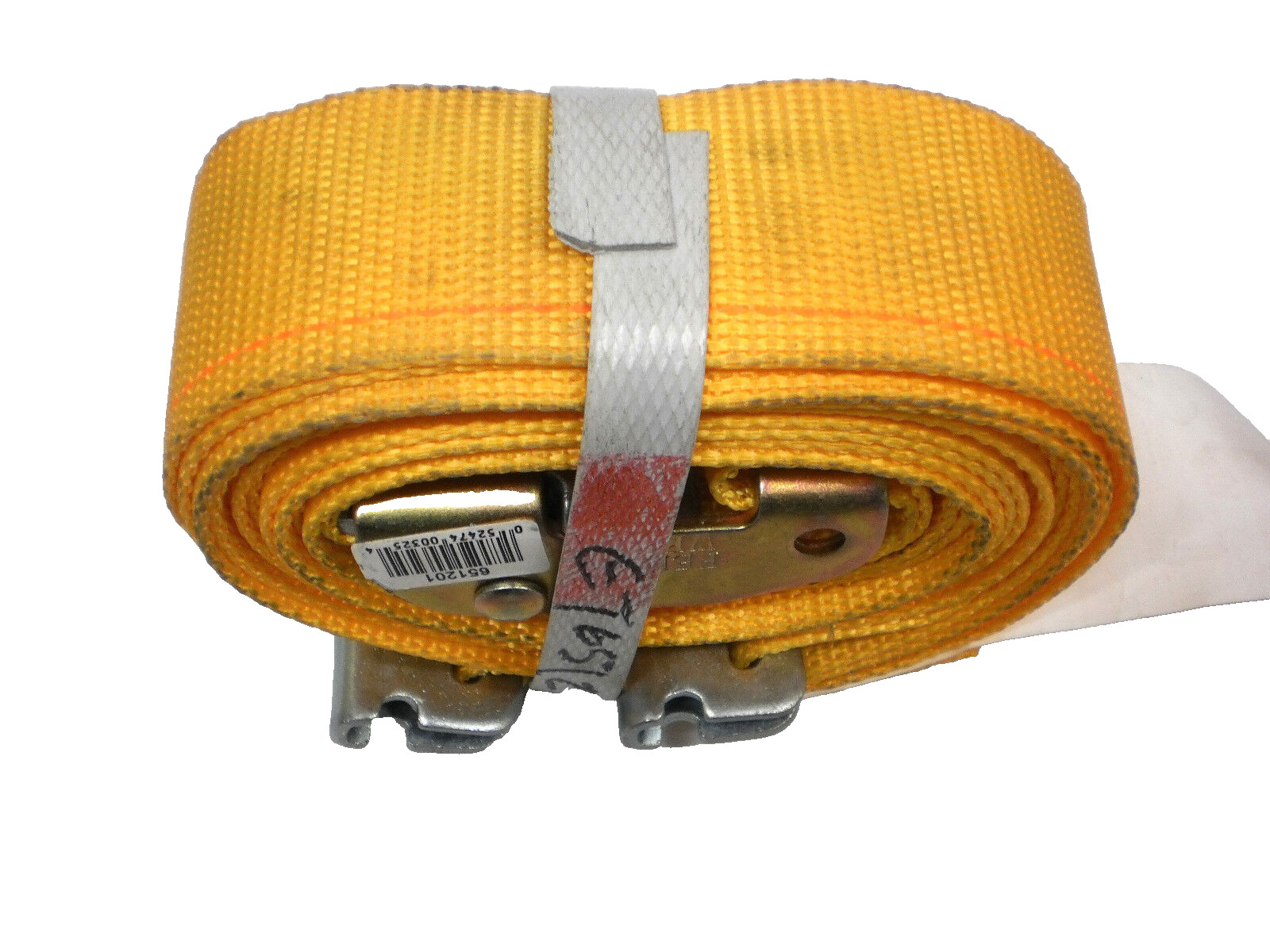 Set of 4- 2" x 12' E Trac Cam Buckle Straps