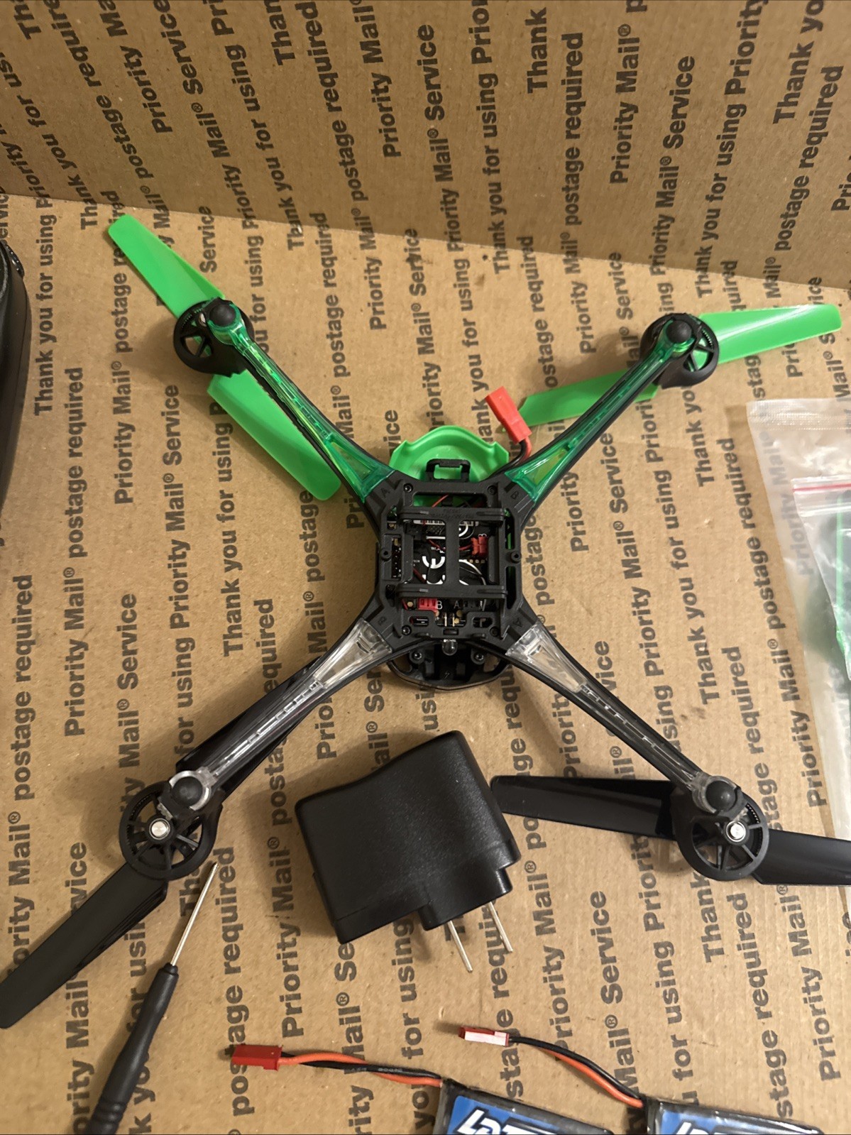 Traxxas Latrax 6608 Alias High Performance Quad Rotor Helicopter As Is Read