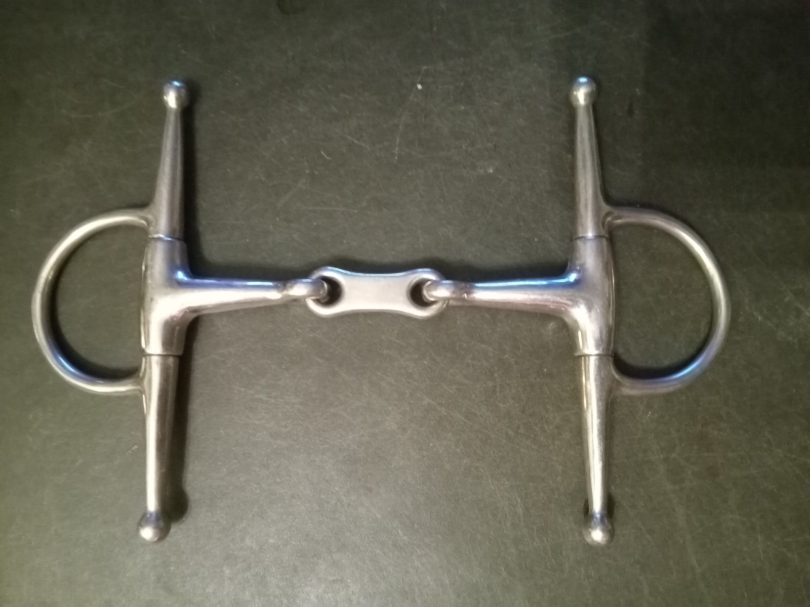 Used eggbutt full cheek snaffle Bit 5 1/4 in  mouth  french link