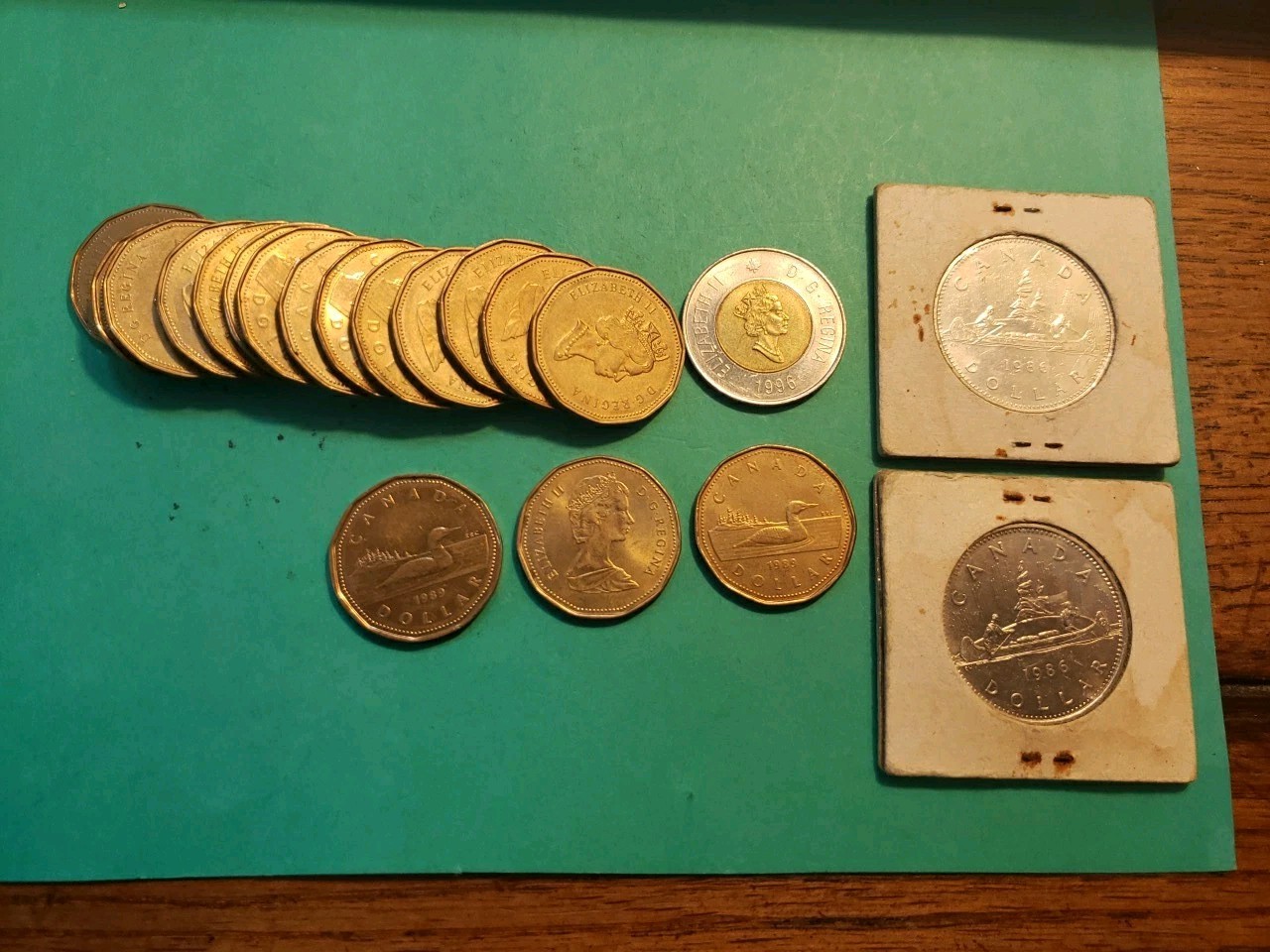 Canadian Loons 1980s & 90s + $2 , $21 Face Value