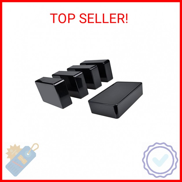 Pinfox 5 pack Electronic Prototype ABS Plastic Junction Project Box Enclosure 10