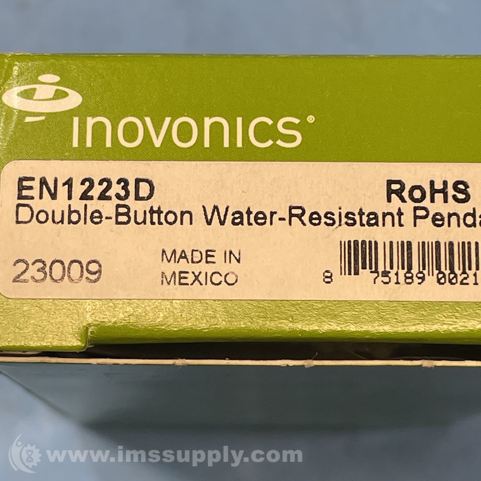 Bosch EN1223D Double-Button Water-Resistant Pendant FNFP