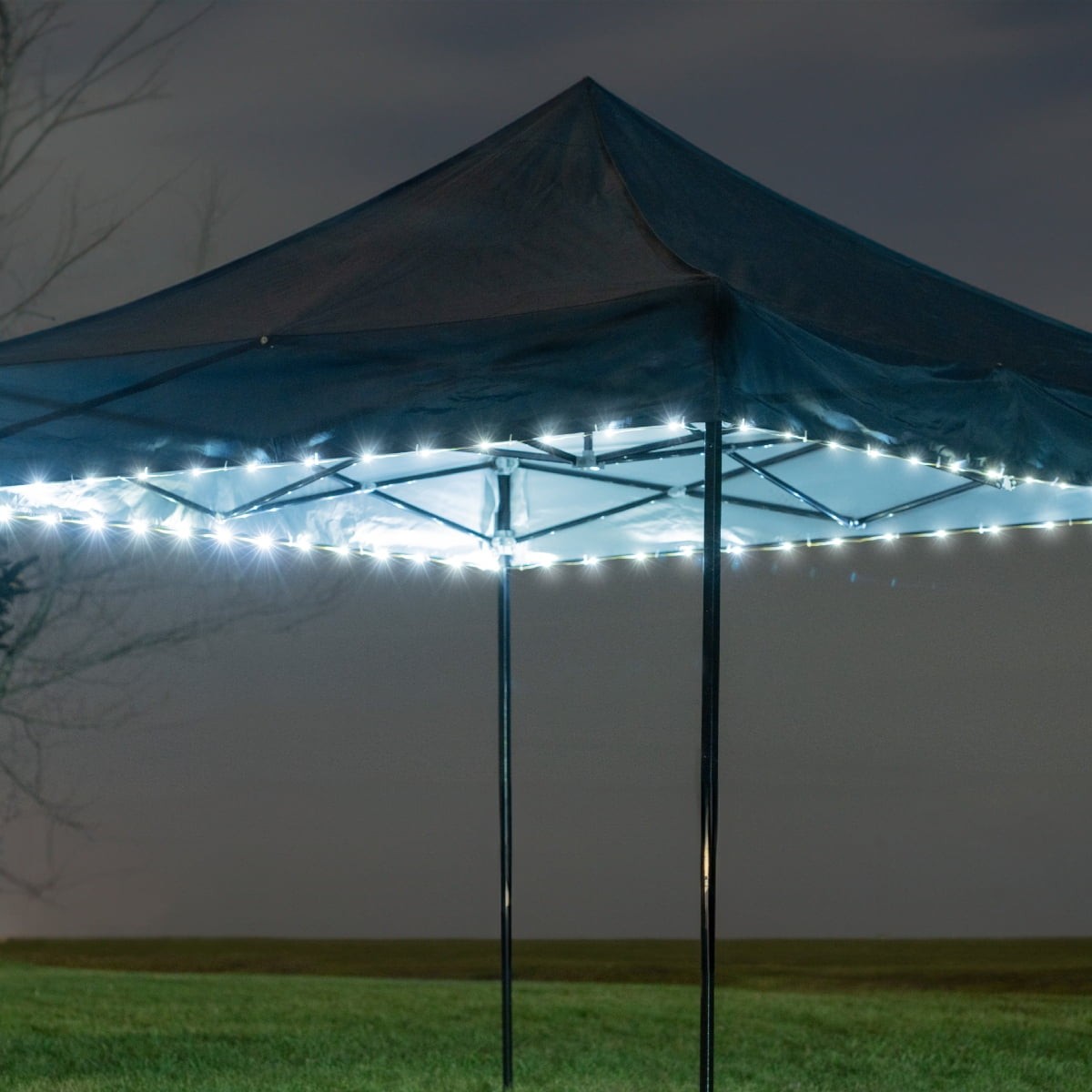 CanopyBrightz LED Tent Lights – 40ft String 10x10 Tents White