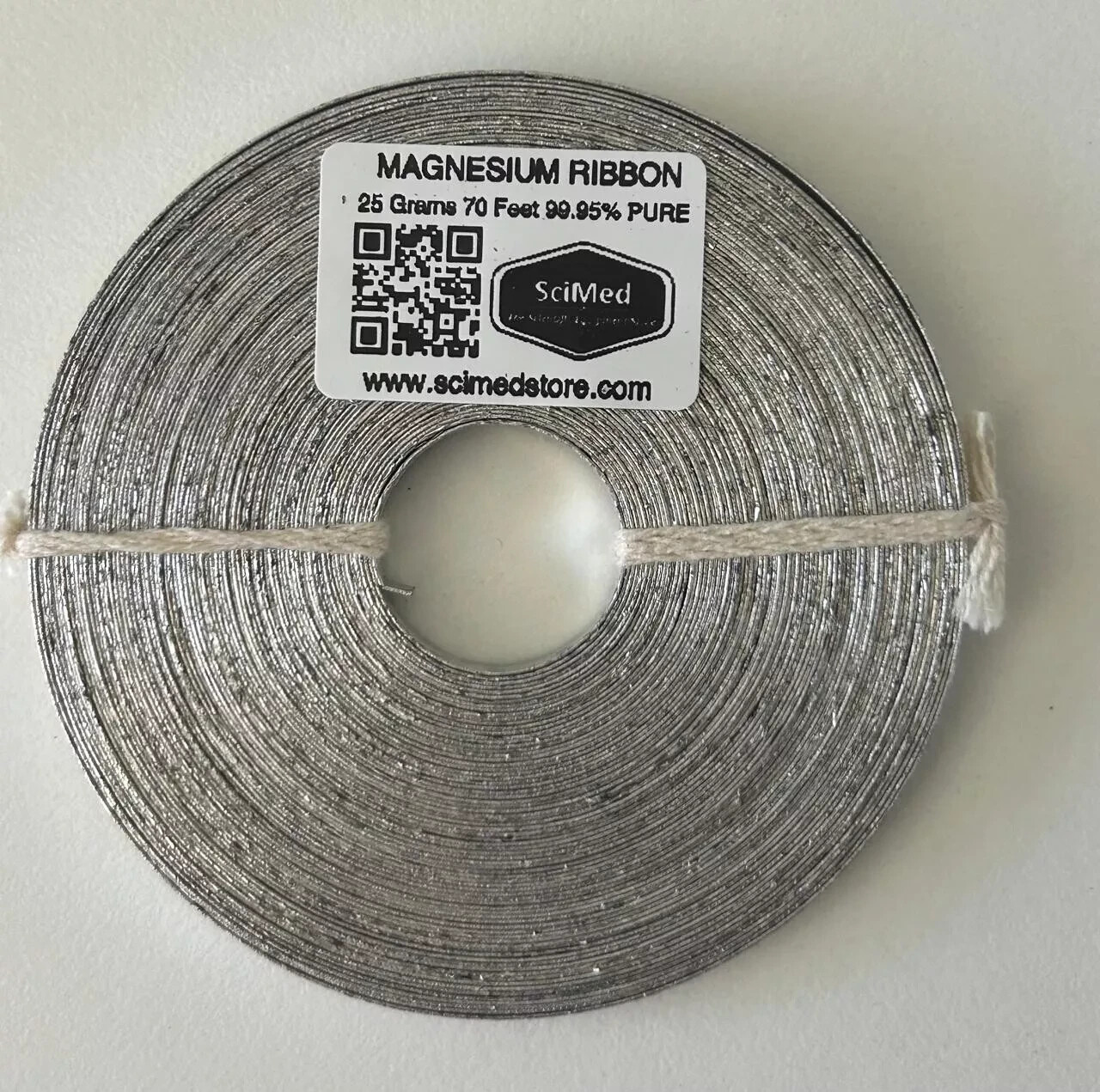 Magnesium Ribbon Each 25 gm 70 Ft 99.95 % Mg High Purity FREE USA SELLER