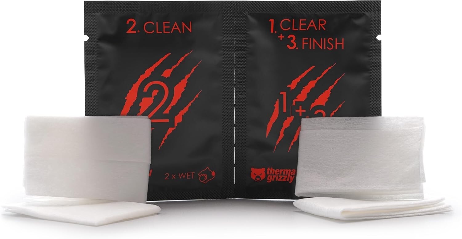 Thermal Grizzly Duronaut 2g + 20 Wipes – Durable High-Performance Thermal Paste
