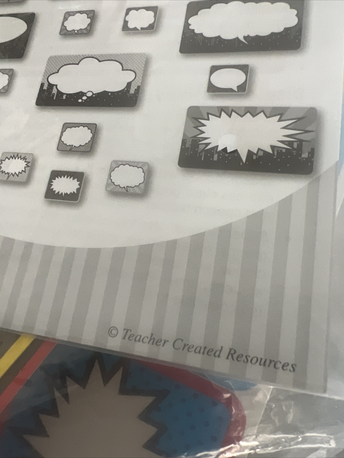 Teacher Created Resources Calling All Superheroes Mini Bulletin Board Set