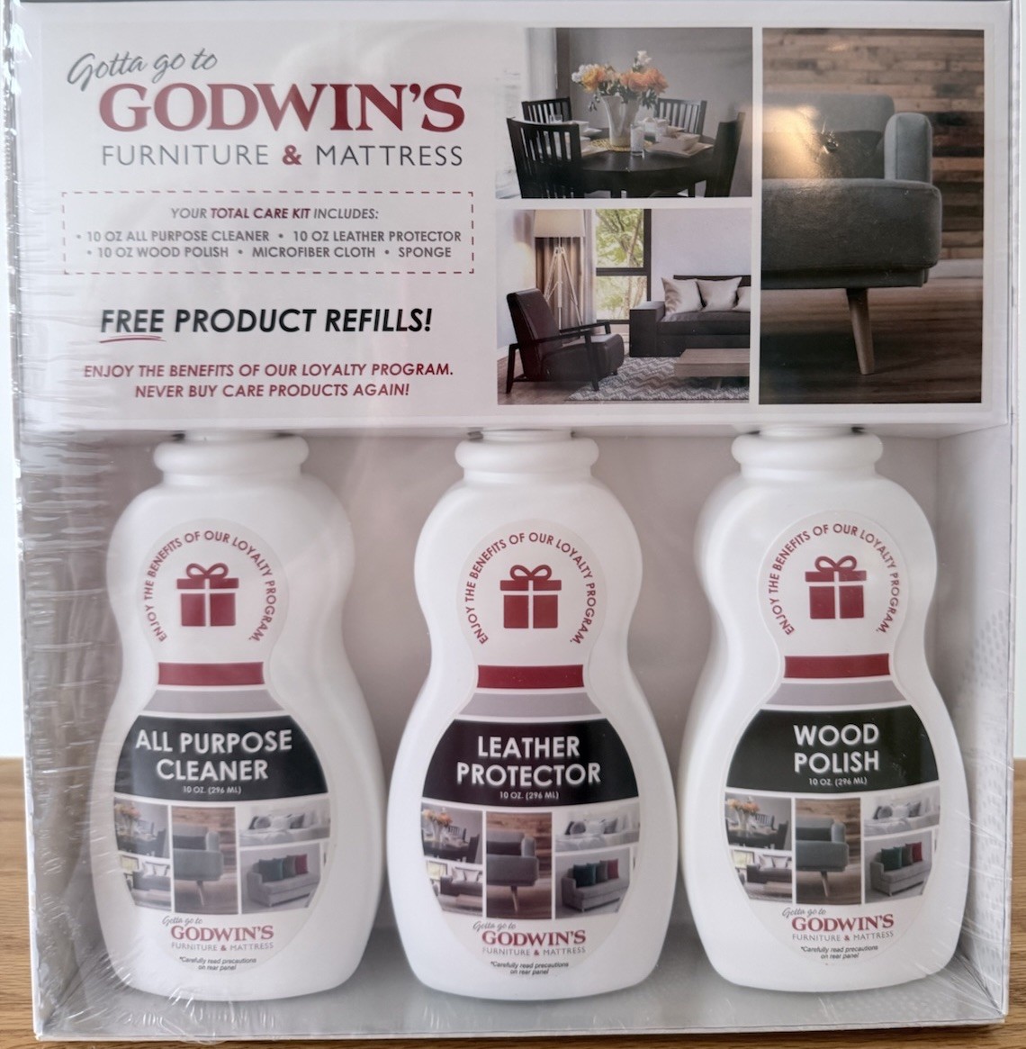 Godwin’s Furniture & Mattress Care Kit Collection Fabric Care Collection