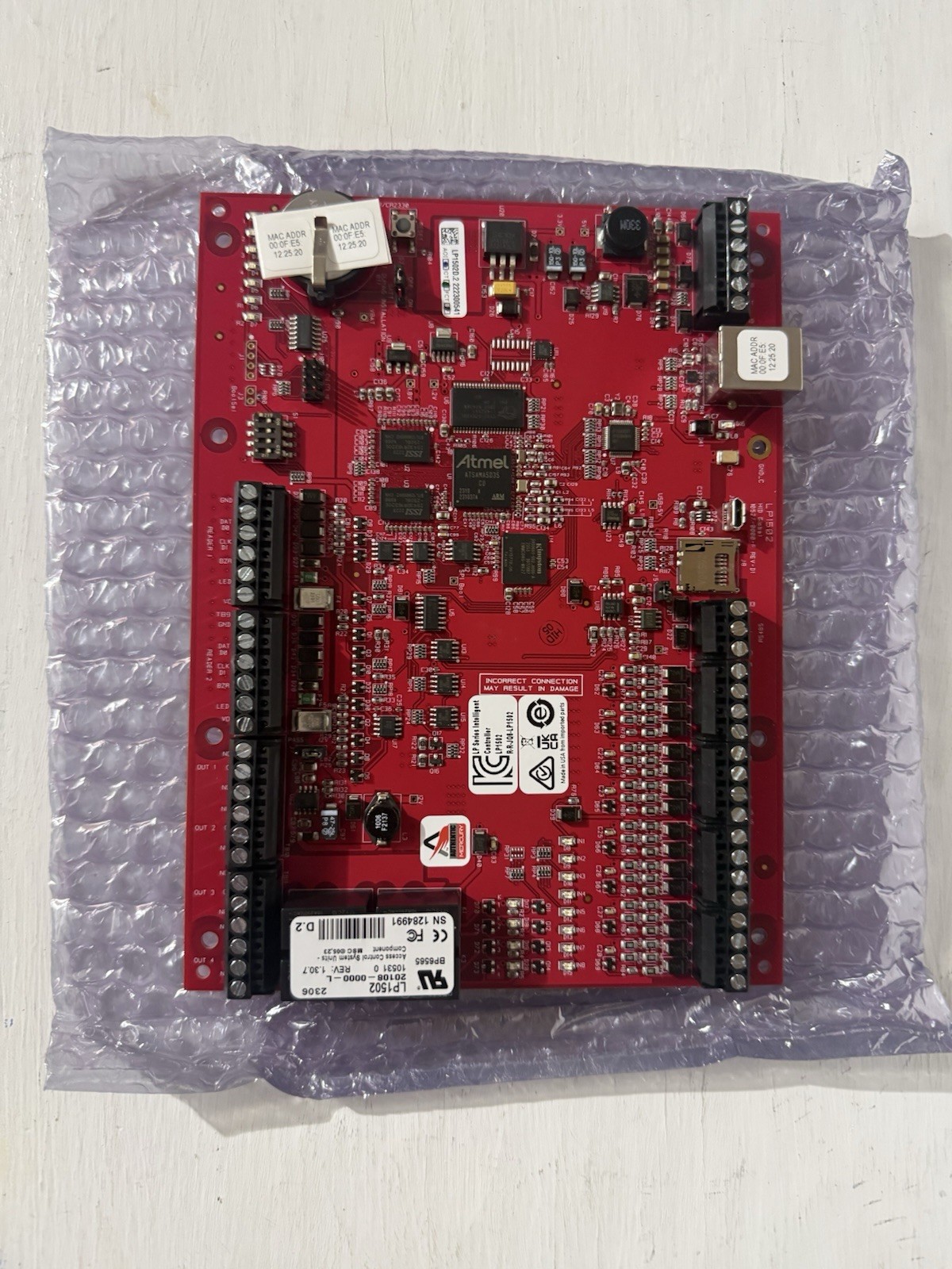 NEW Mercury Security LP1502 Intelligent Card Controller Board LP-1502 Genetec