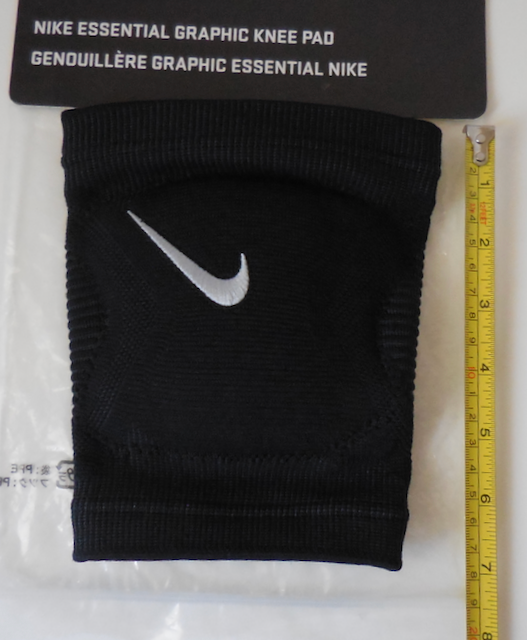 Nike Essential Graphic Knee Pads Black/Anthracite/Silver M/L One Pair