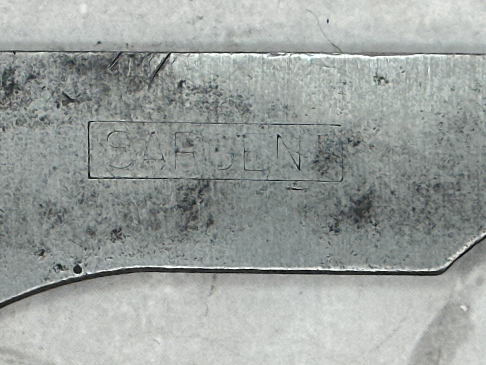 Vintage Sargent Flat Spanner Wrench
