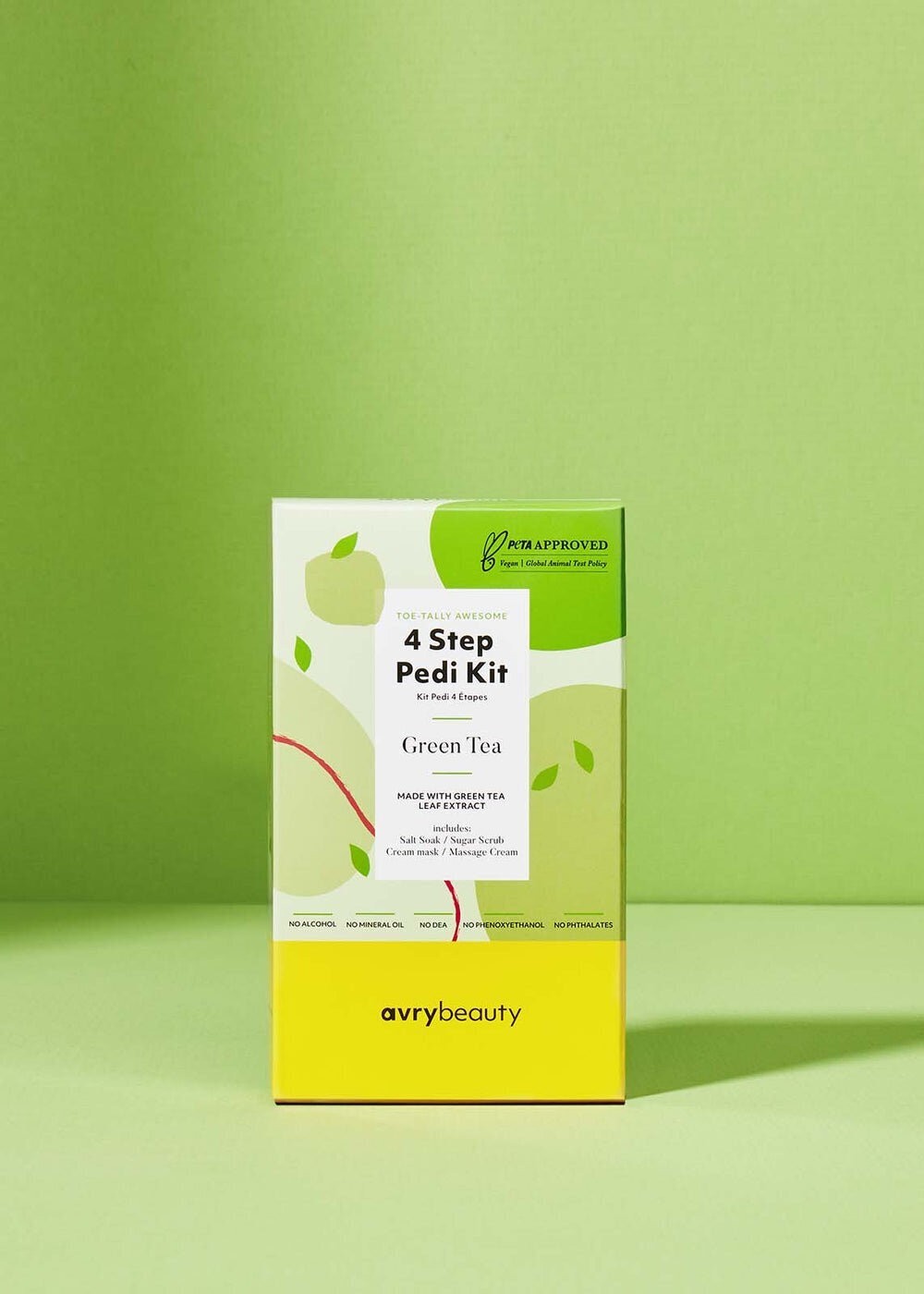Avry 4 Step Pedi Kit, Green Tea