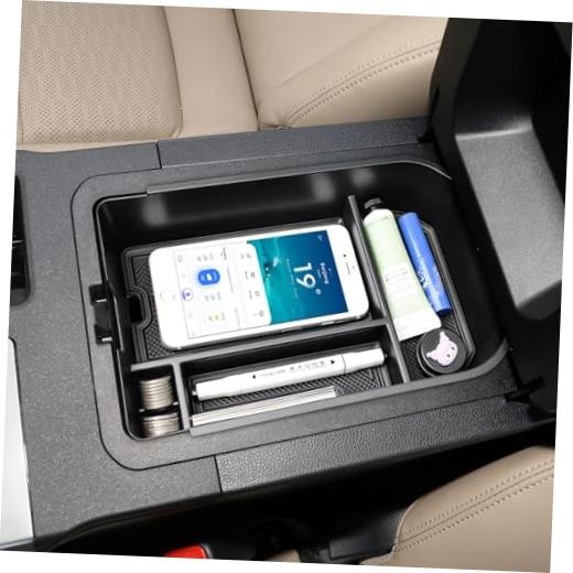 Center Console Organizer for 2024-2026 Toyota Land Cruiser-Not Fit Cool Box |