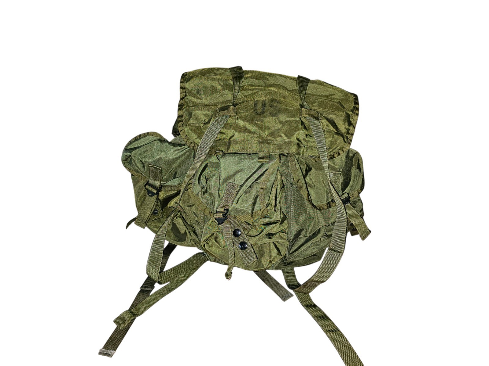 US Army Military Field Pack Combat Nylon Medium Green LC-1 Alice E45
