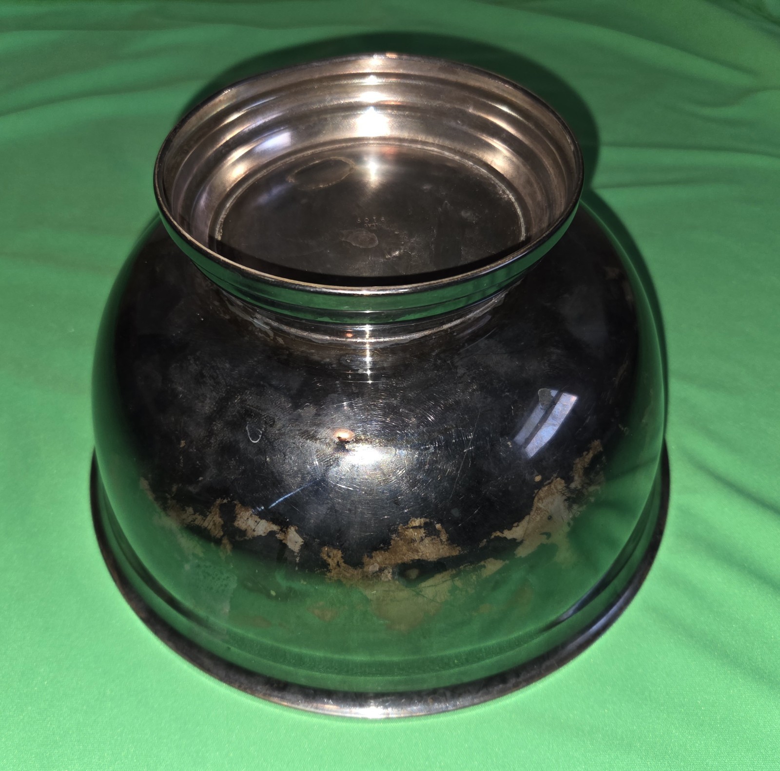 Silver Plated Bowl ~ Seen Better Days ~ poor condition