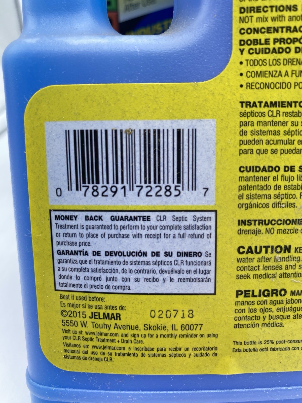 3 CLR Healthy Septic System Microbial Support Treatment 28 Oz Each Bs320