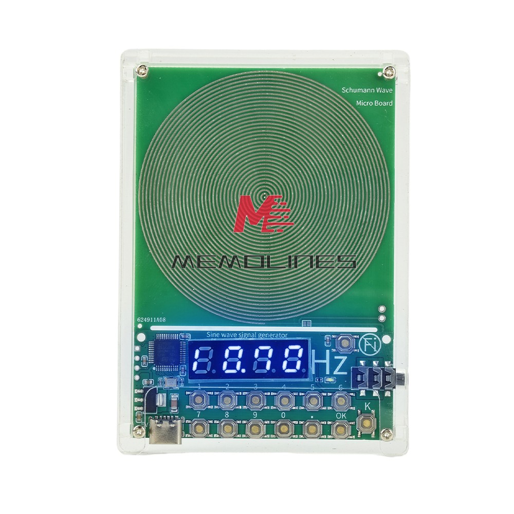 DC 5V 0.01Hz~100000Hz Adjustable Frequency Schumann Wave Sine Wave  Generator