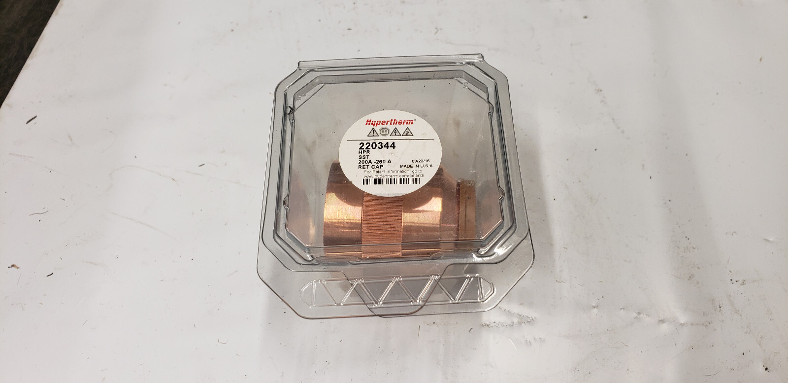 Hypertherm 220344 HPR SST 200A-260 RETAINING CAP.   NEW