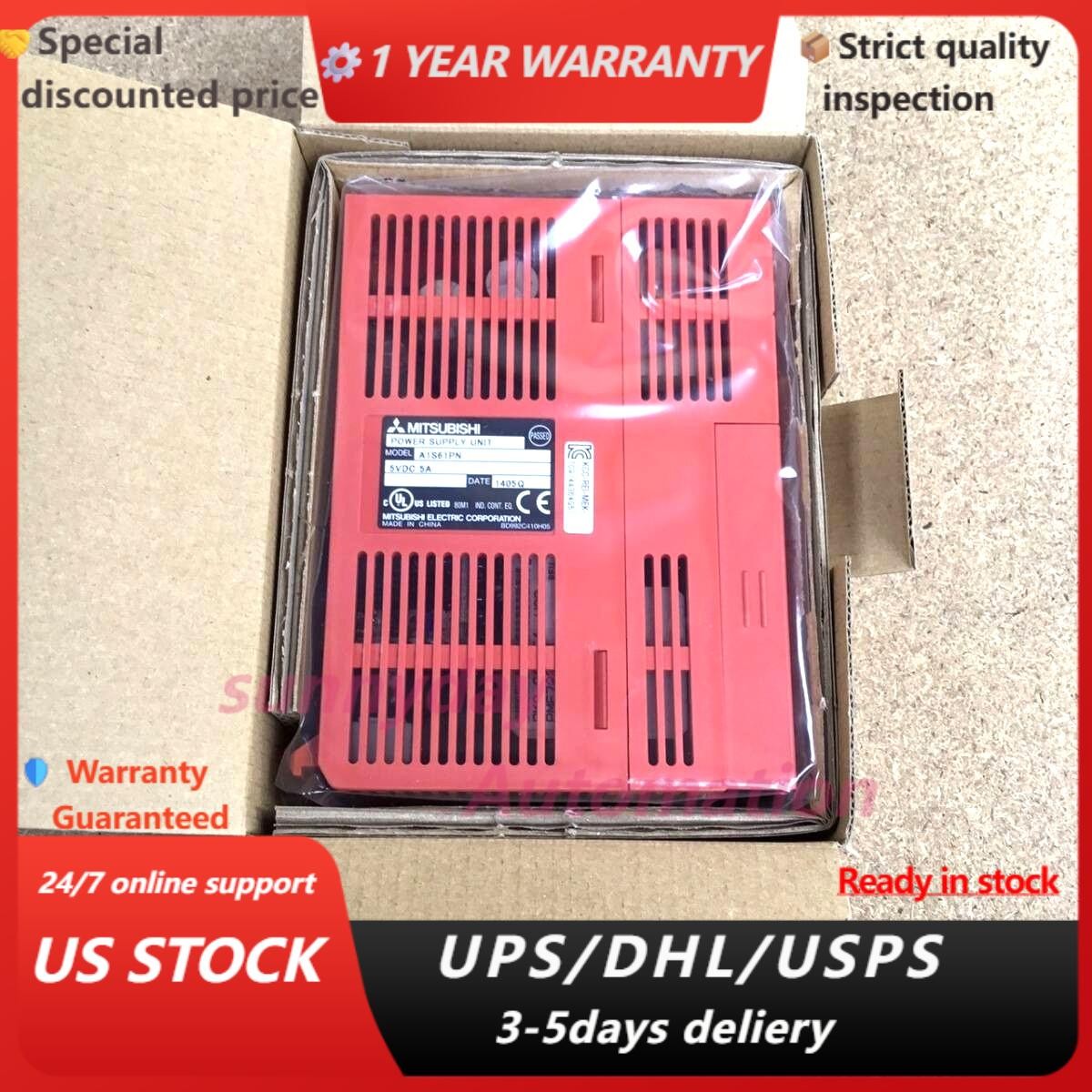 MITSUBISHI A1S61PN POWER SUPPLY UNIT New Unused Stored Item From Japan