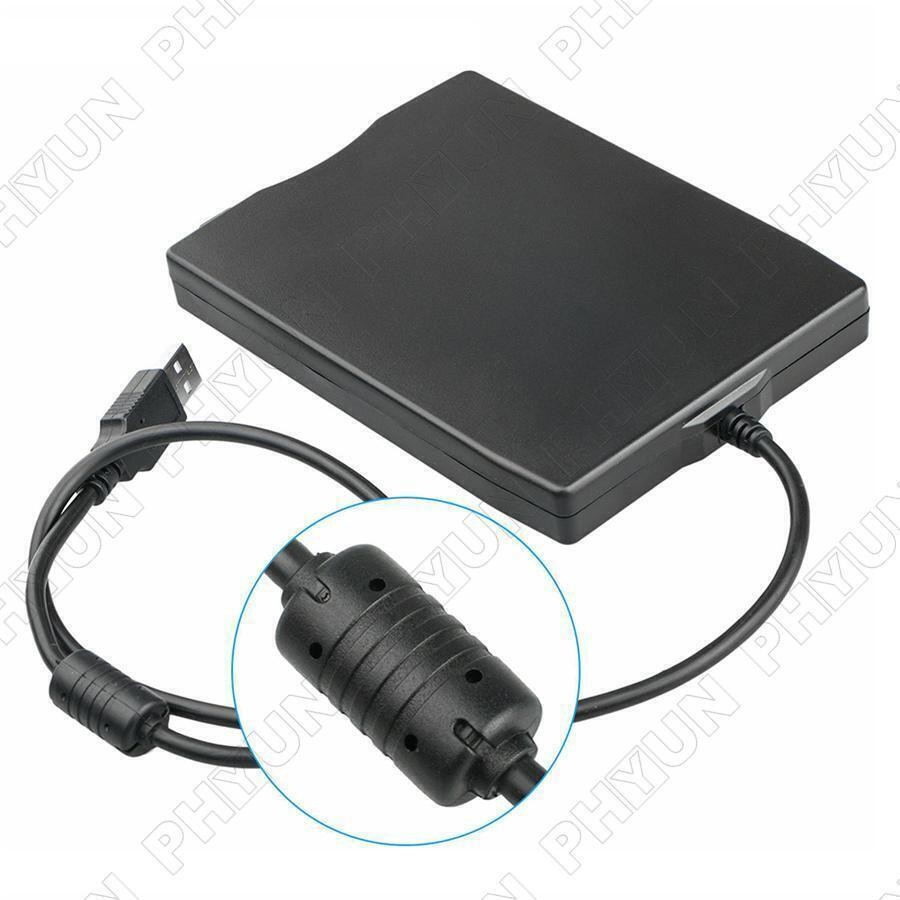 3.5" USB 2.0 Data External Floppy Disk Drive 1.44MB Laptop PC Win 7/8/10 For Mac