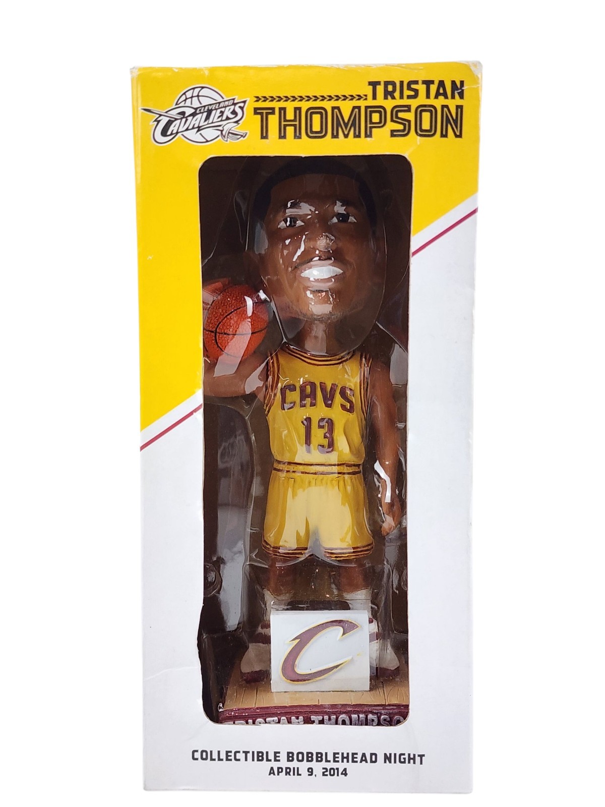 Cleveland Cavaliers SGA Tristan Thompson Bobblehead 4/9/2014 Cavs NBA Basketball