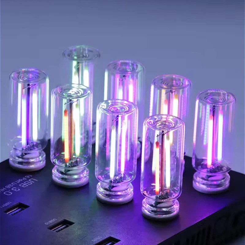 USB Touch Control Atmosphere Light LED Filament Night Lamp Bedroom Decor 5V