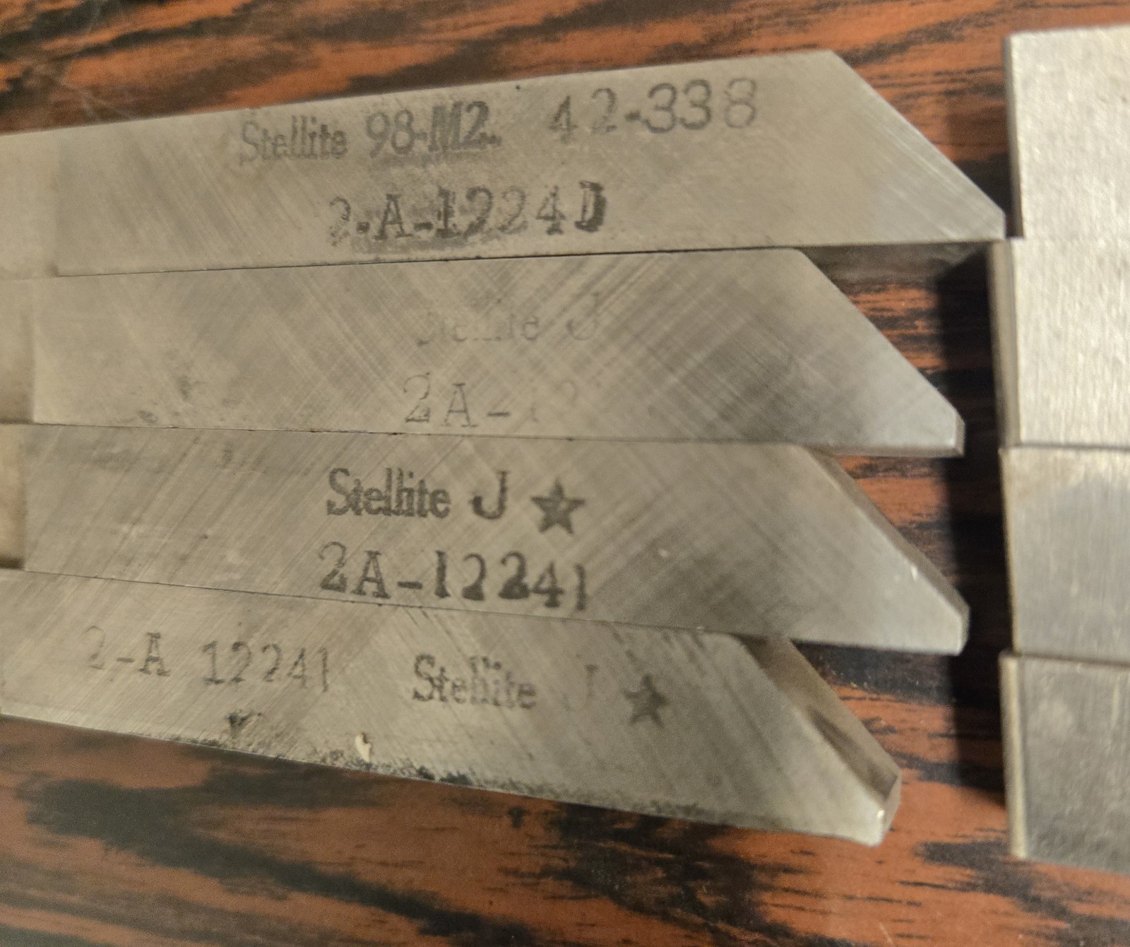 Stellite J Star And Stellite 98M2 Bars