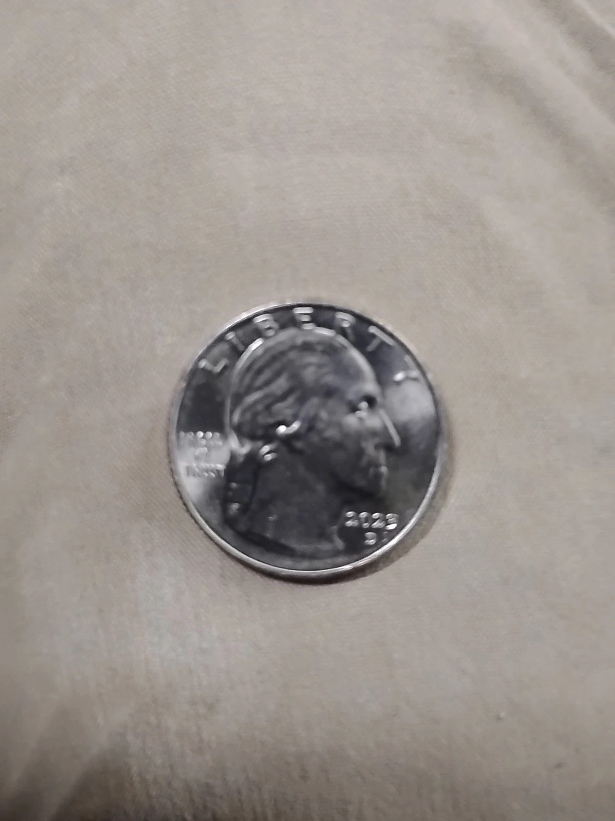 New 2023D Jovita Idar Quarter Misprint Error "IN COD WE TRUST"