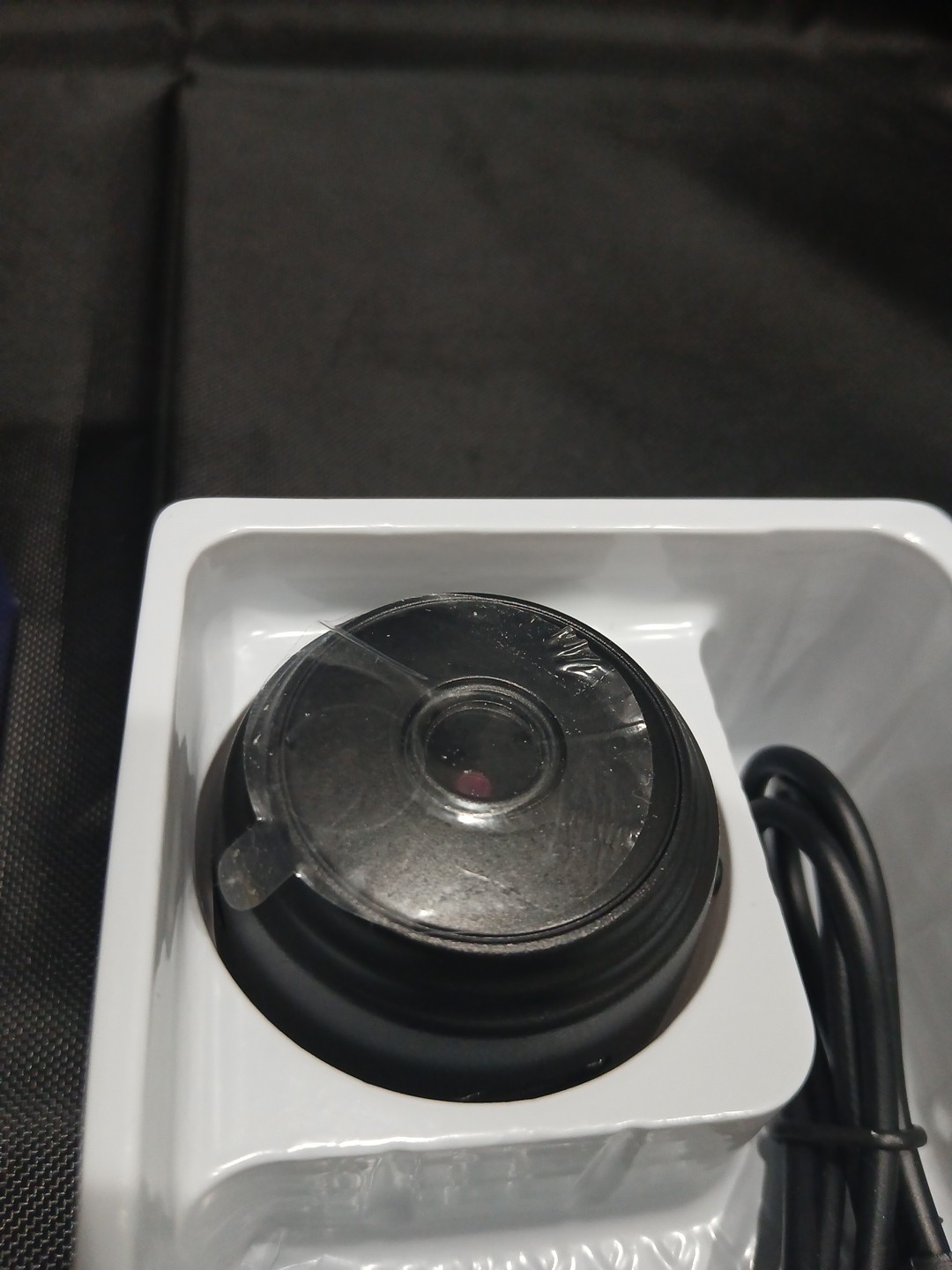 Mini Motion Detecting HD Video WiFi Smart Camera 0.9" Black