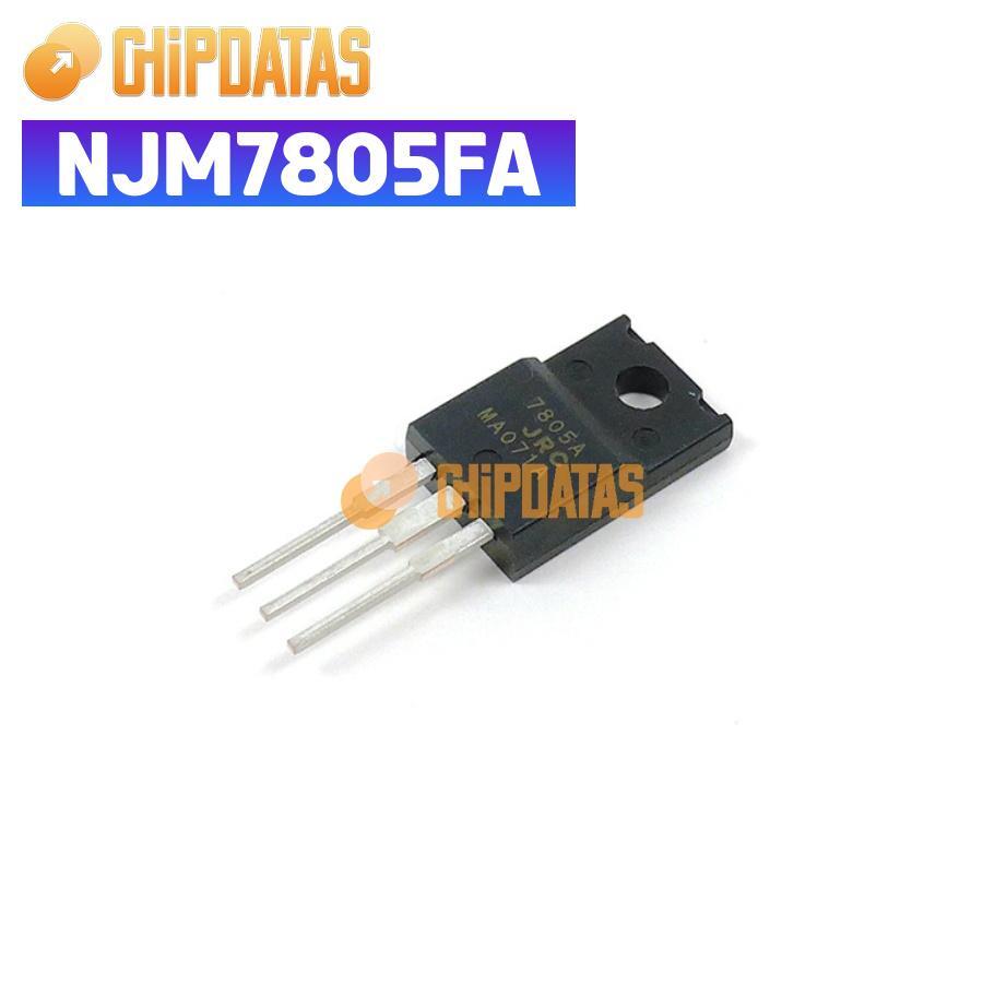 5PCS NJM7805FA 7805A TO-220F IC #R10