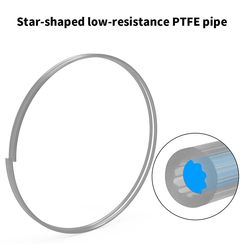 Low-resistance Teflon Tube 3D PrinterAccessories for P1/X1/A1