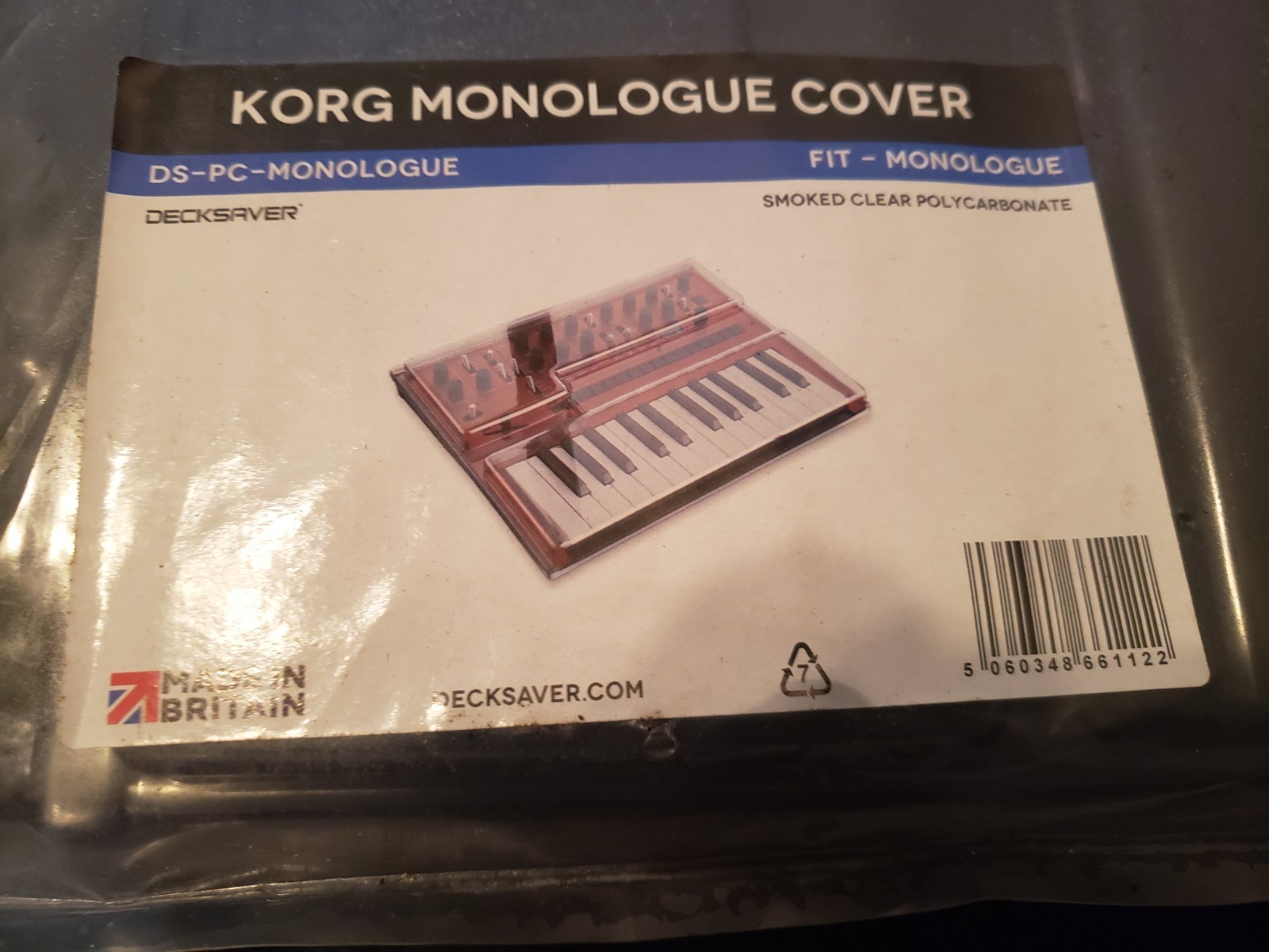 Decksaver Cover for a Korg Monologue (Brand New)