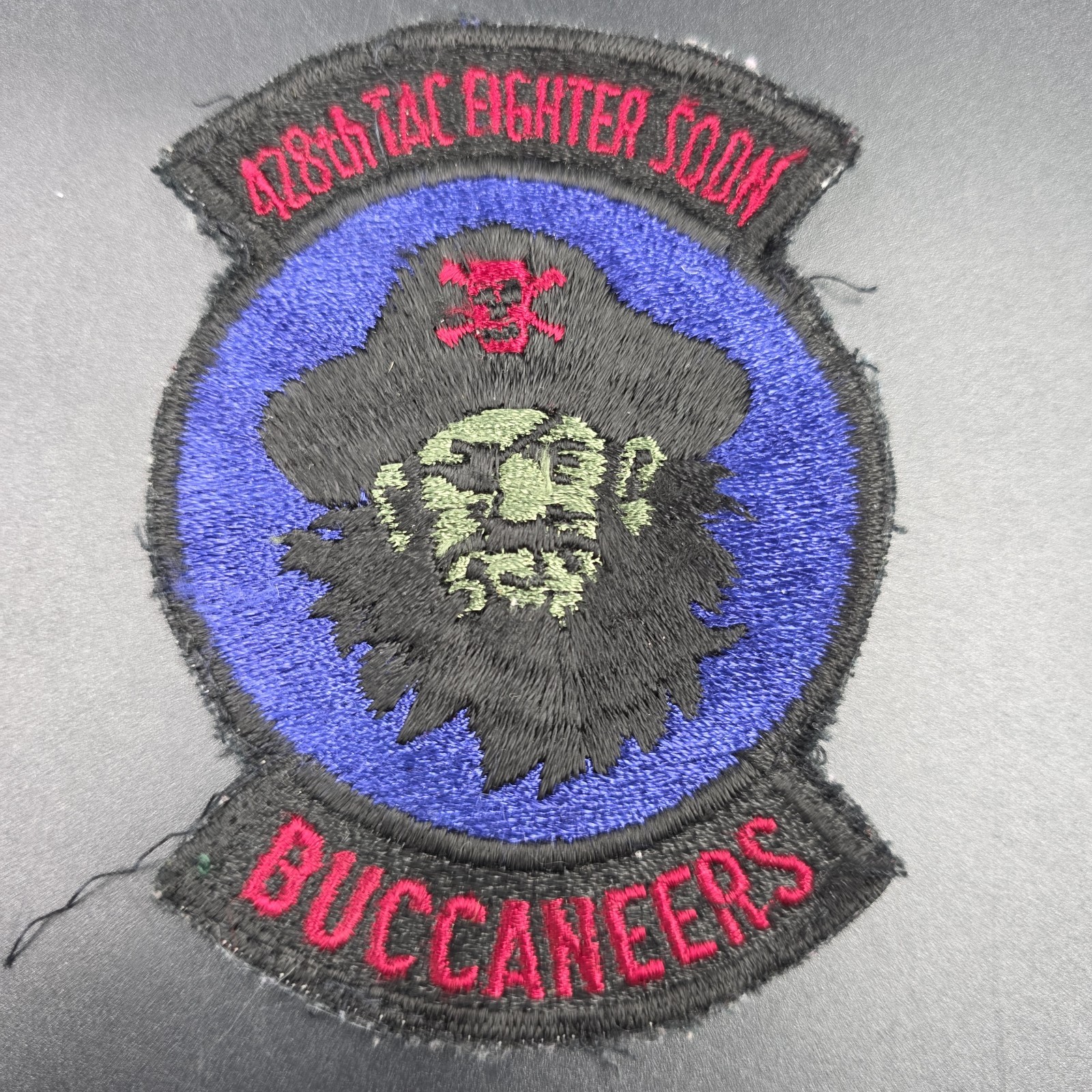 428th Tactical Fighter Squadron Buccaneers embroidered patch Hot Or Jacket