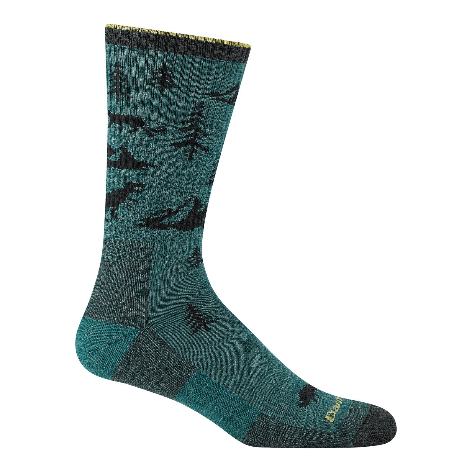 DARN TOUGH  1964 TEAL Men's ABC Boot Midweight Hiking Socks Hike Merino Wool USA