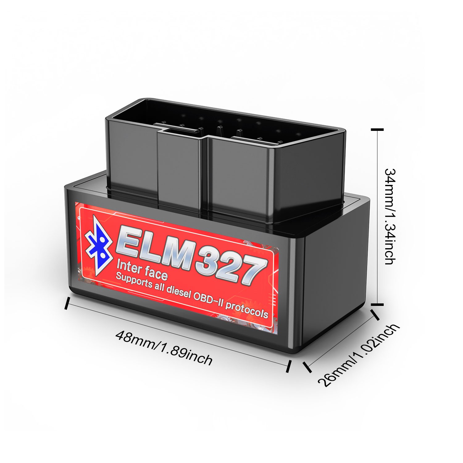 ELM327 Torque-Pro Bluetooth OBD2 OBDII Adapter Car Bluetooth Scanner Code Reader