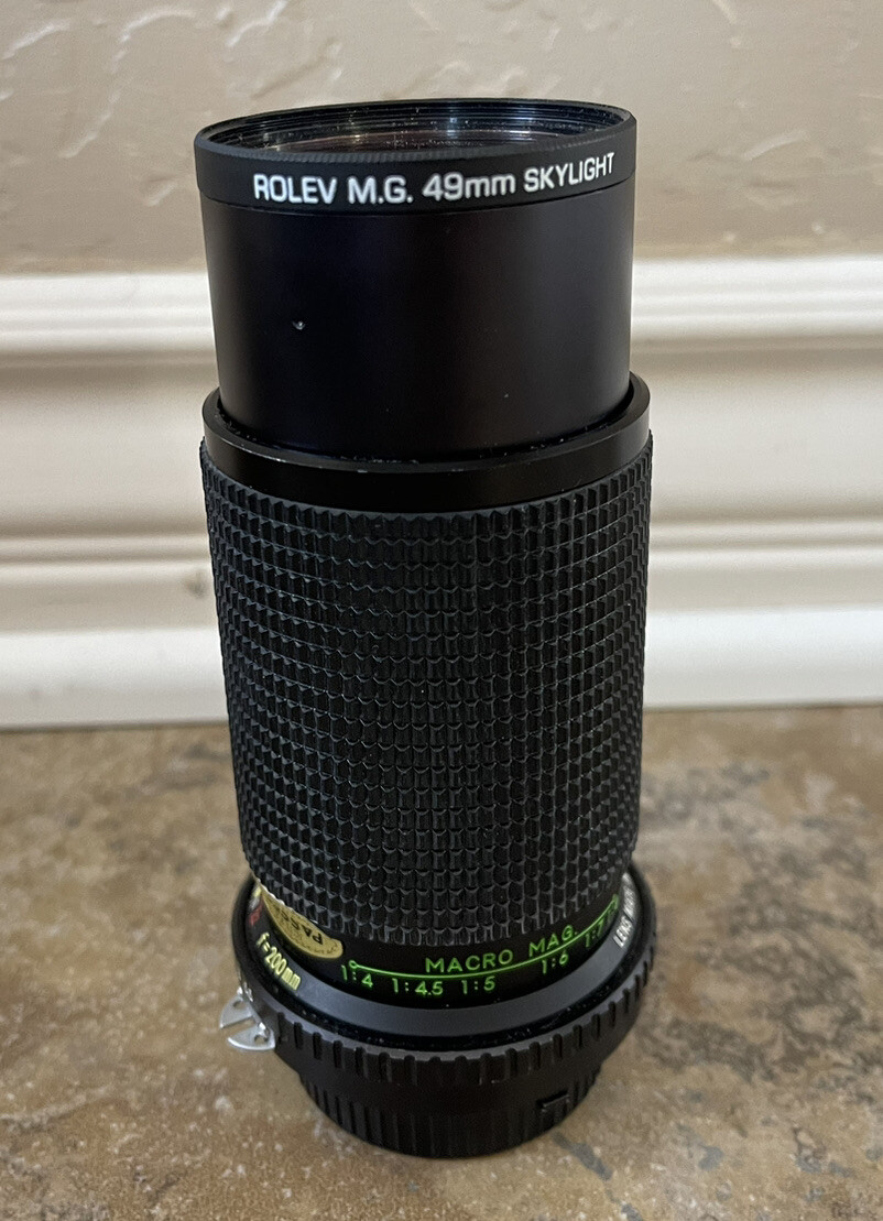 Rolev M.G . 55mm Skylight Camera Lens