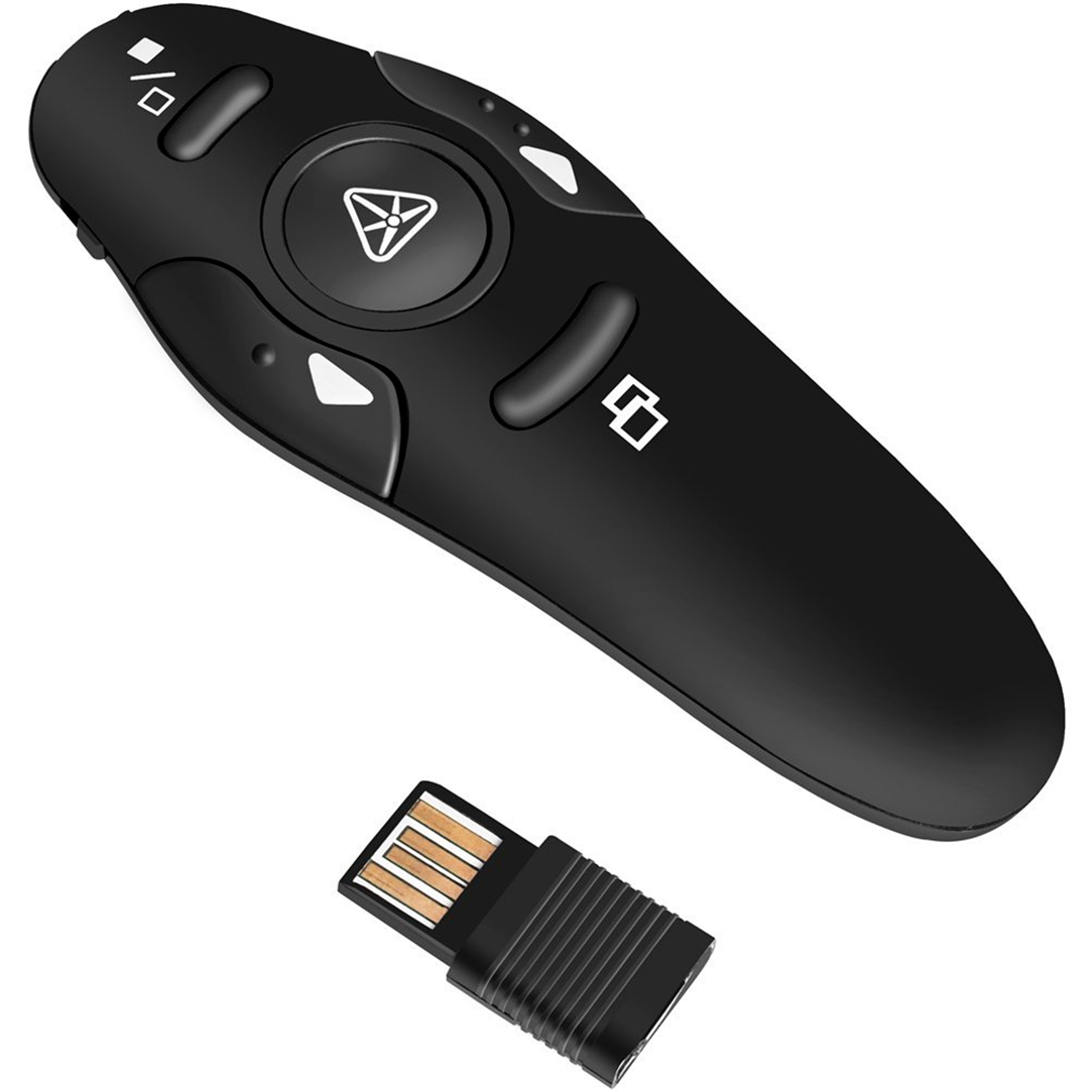 Wireless Presenter Laser Pointer Remote Control USB PPT Presentation Clicker