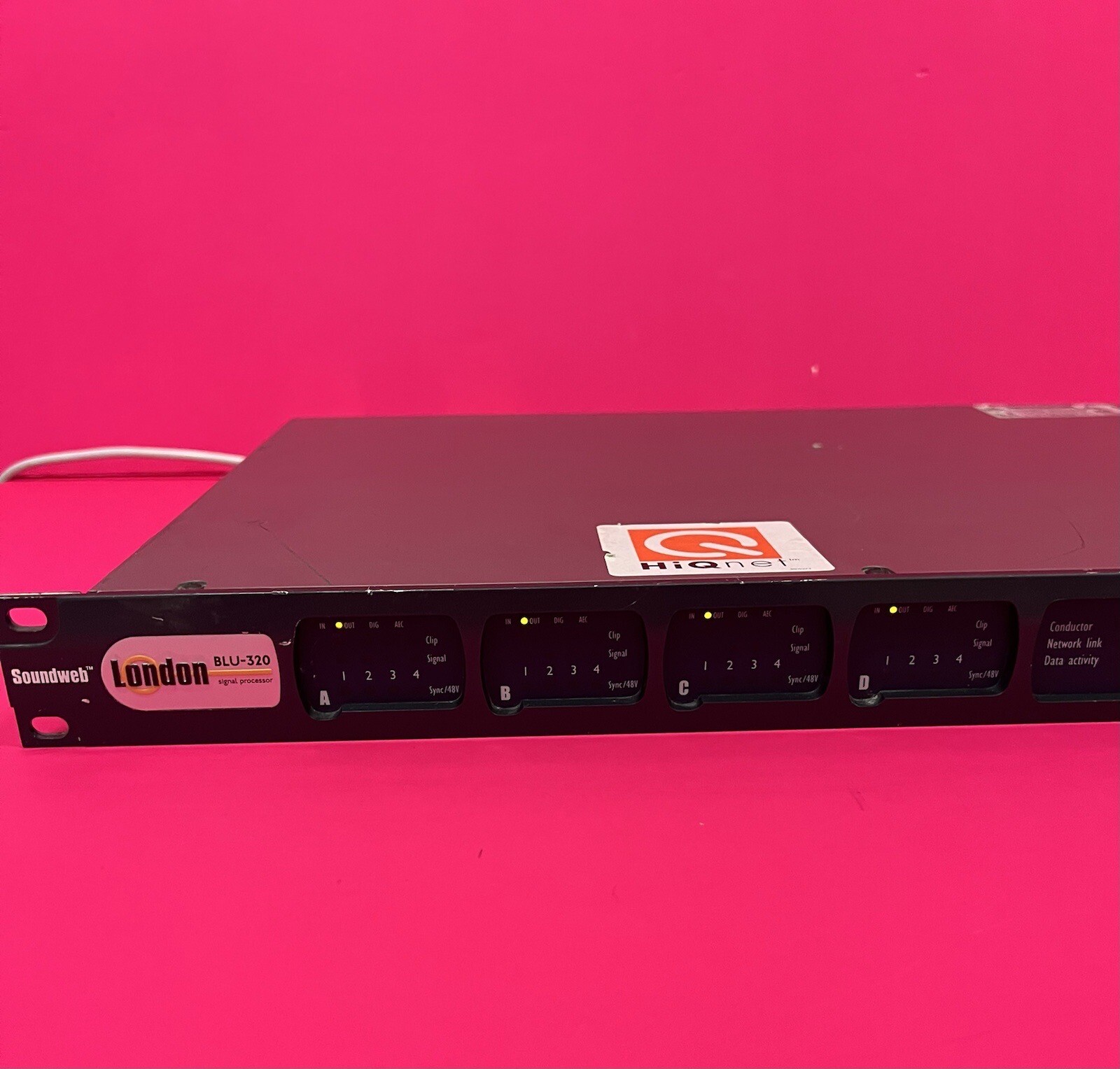 SoundWeb London BSS BLU-320 Signal Processor- READ