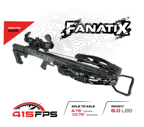 Killer Instinct FanatiX 415 Crossbow - Black/Grey - 611005