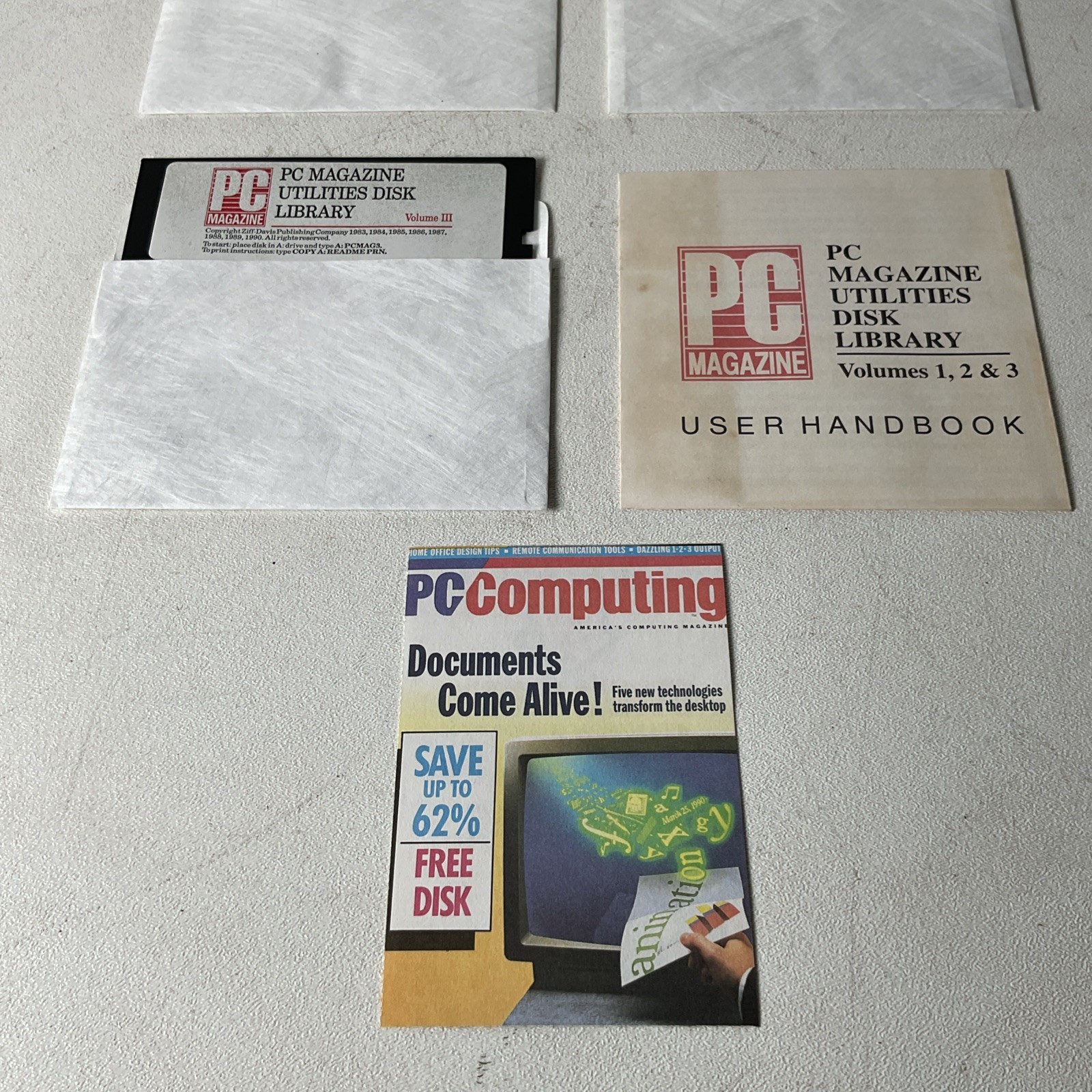 PC Magazine Utilities Disk Library Volume 1 - 3