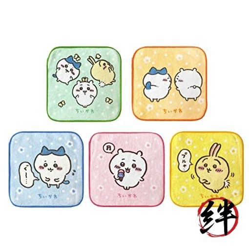 Marushin Mini Towels Set of 5 Chiikawa Chiikawa Small and cute Something small