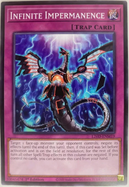 Infinite Impermanence - L26D-ENM19 - Common - 1'st Edition - NM/M