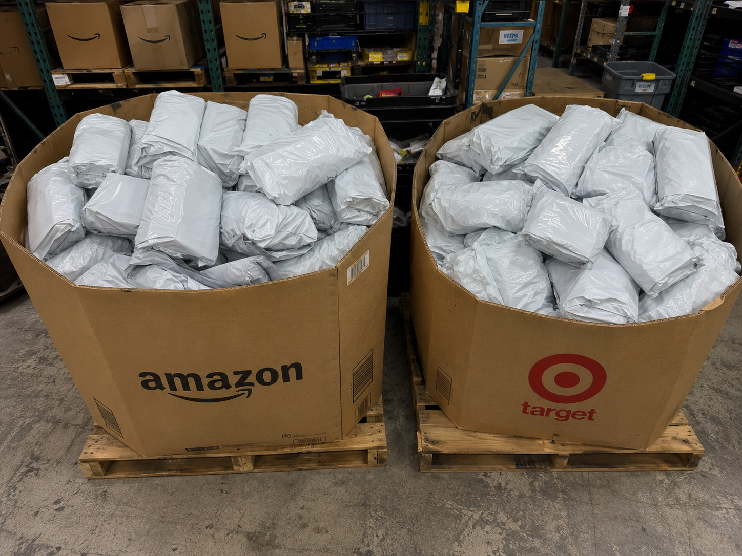Amazon Return Consumer Goods Ready for Online Sales